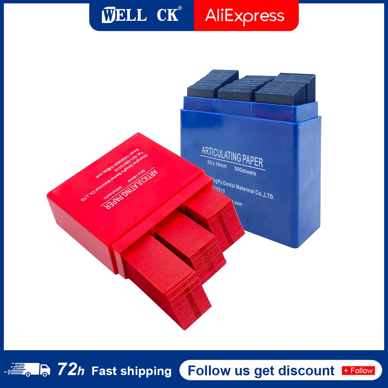 Teeth Whitening Products - 300 Sheets Dental Articulating Paper Dental