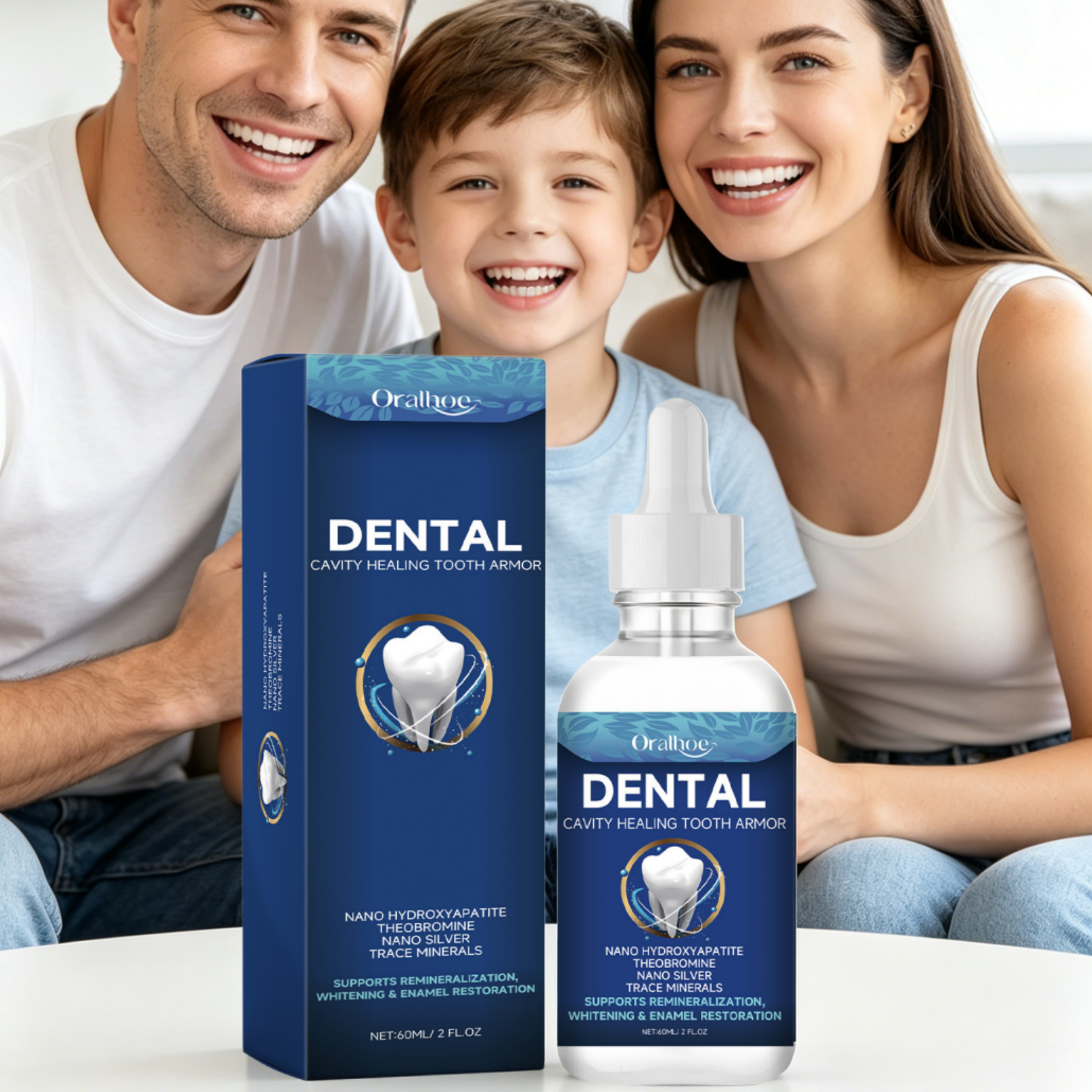 Teeth Whitening Serum - Oralhoe Dental Care Serum Teeth Whitening