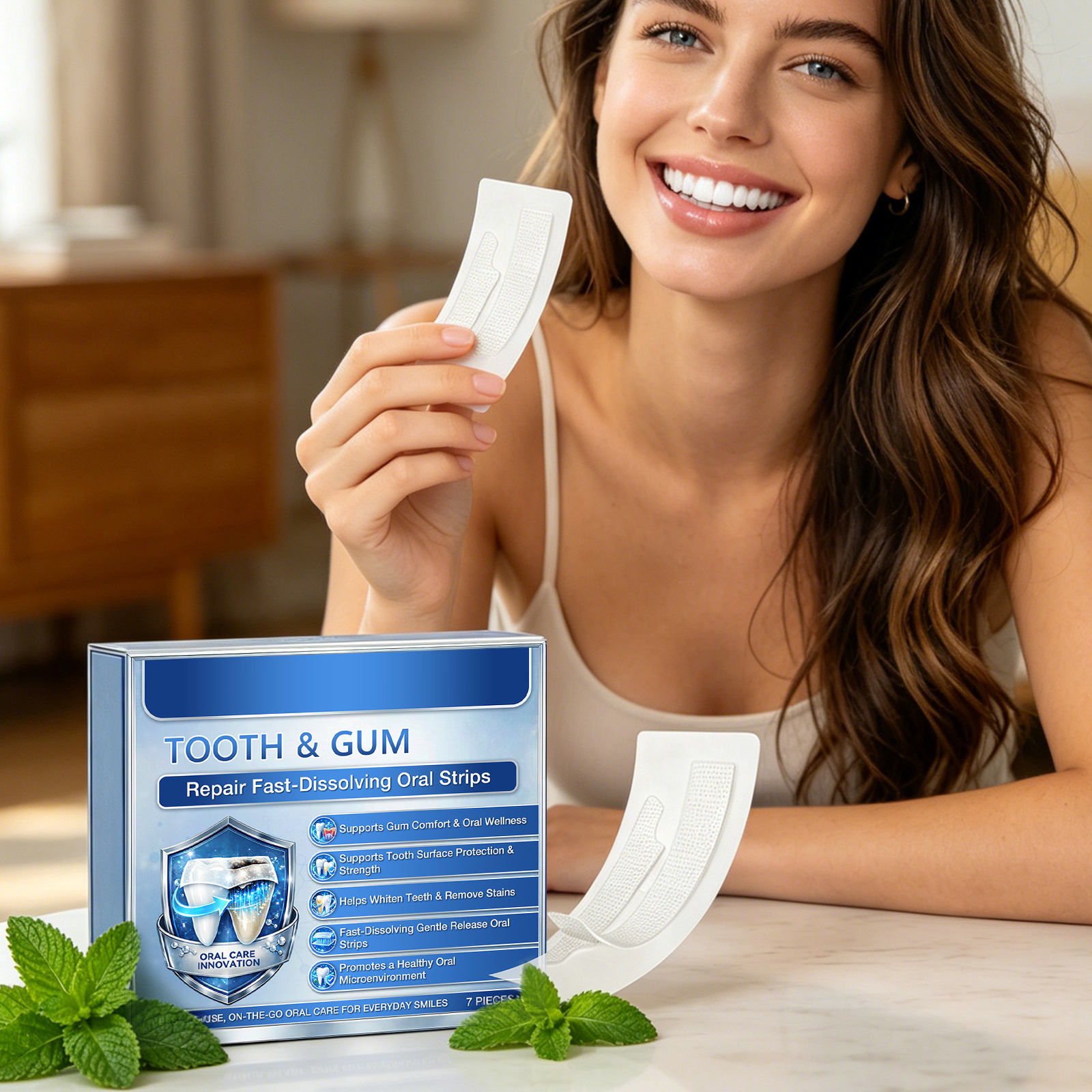 Teeth Whitening Strips Crest - Instant Teeth Whitening Strips Lighten Yellow