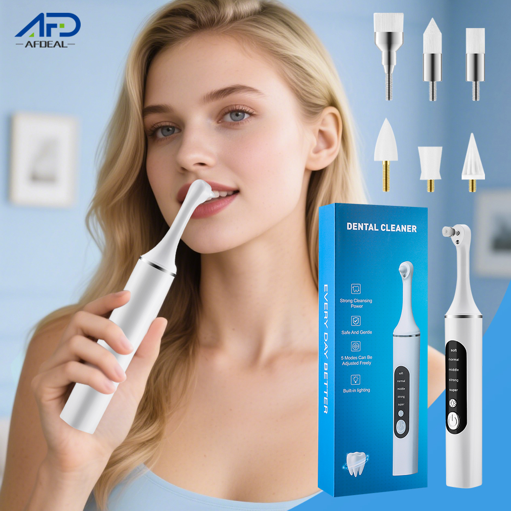 Teeth Whitening Led Light - Electric Tooth Polisher Teeth Whitening Cleaner