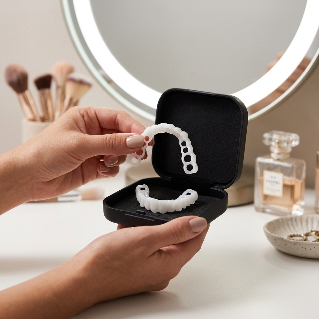 Teeth Whitening Instant - Comfort Removable Temporary Teeth Veneer Instant