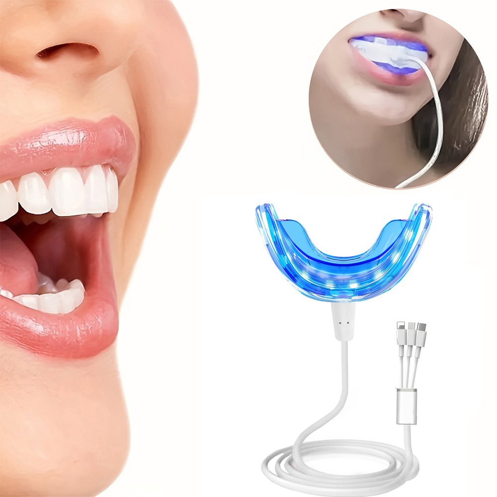 Teeth Whitening Session - Portable Teeth Whitening Lamp with Enhanced