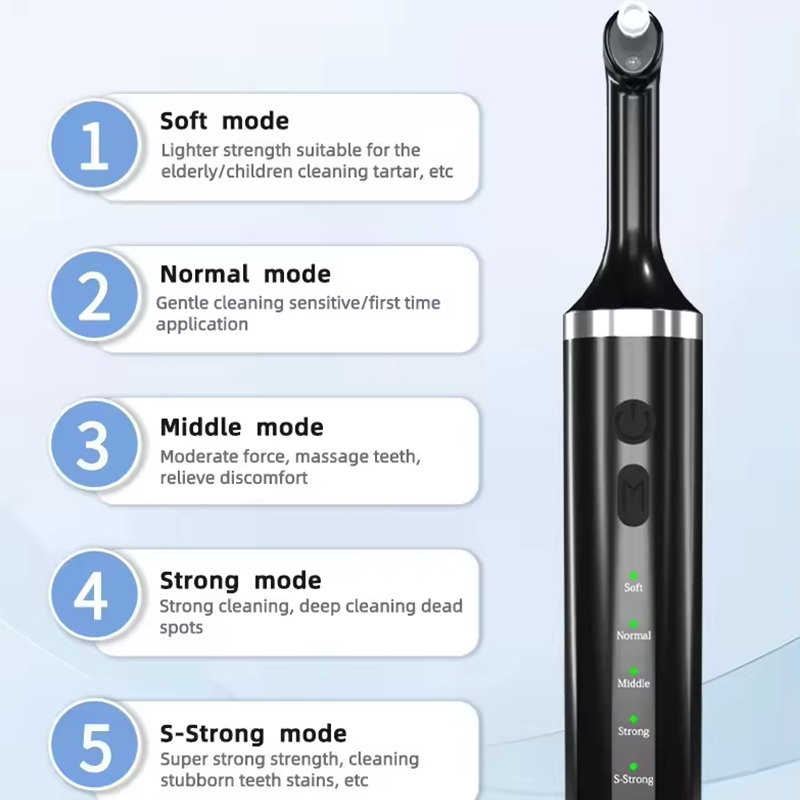 Tooth Polisher Plaque Remover  - огляд і ціна Teeth Whitening Led Light
