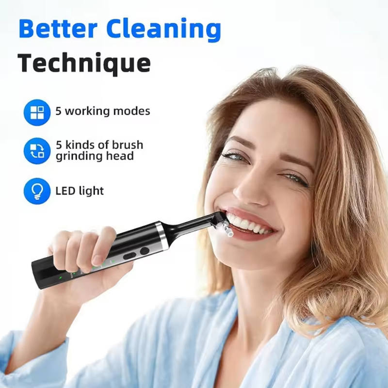 Tooth Polisher Plaque Remover  - огляд і ціна Teeth Whitening Led Light