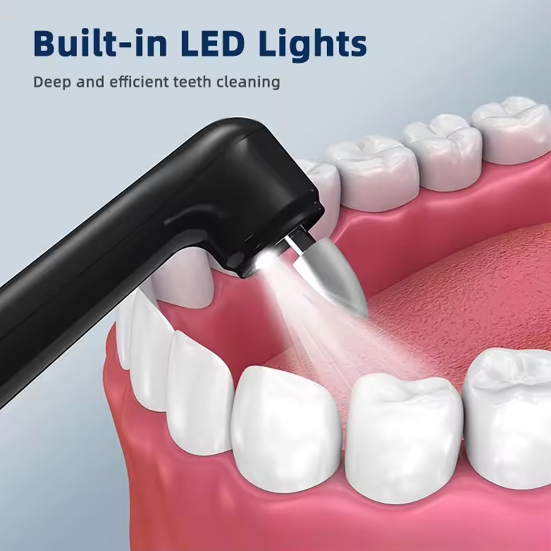 Tooth Polisher Plaque Remover  - огляд і ціна Teeth Whitening Led Light