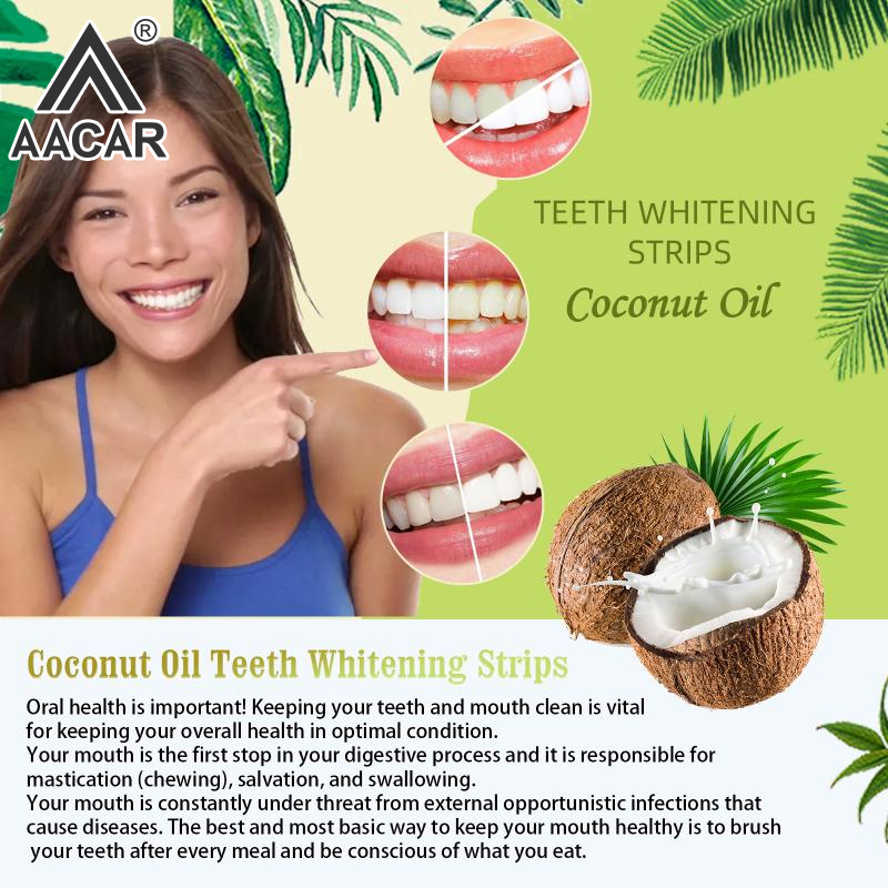 Coconut Oil Whitening Strips - - огляд і ціна Teeth Whitening With Coconut Oil