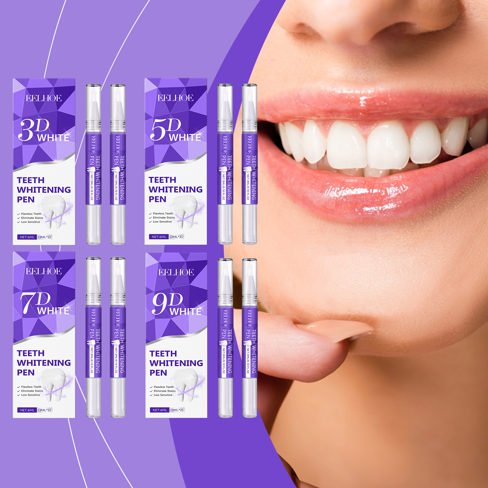 6ml Teeth Whitening Pen Teeth  - огляд і ціна Teeth Whitening Serum