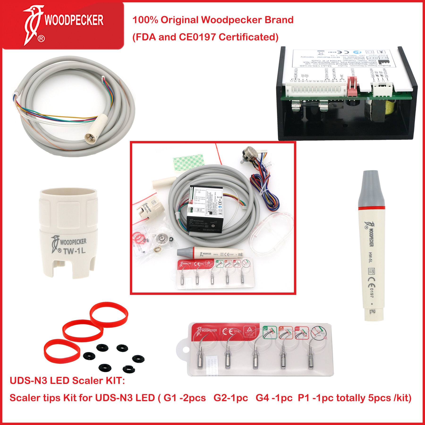 Woodpecker Dental UltrasonicSc - огляд і ціна Teeth Whitening Products