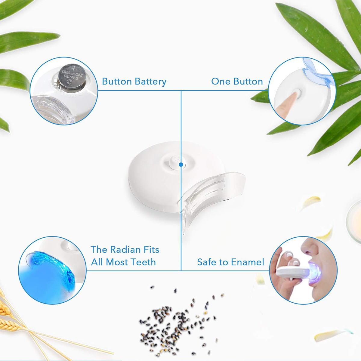 Teeth Whitening Kit - 5X LED L - огляд і ціна Teeth Whitening Session