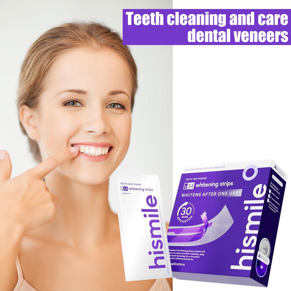 Purple Teeth Whitening Strips  - огляд і ціна Teeth Whitening Strips Crest