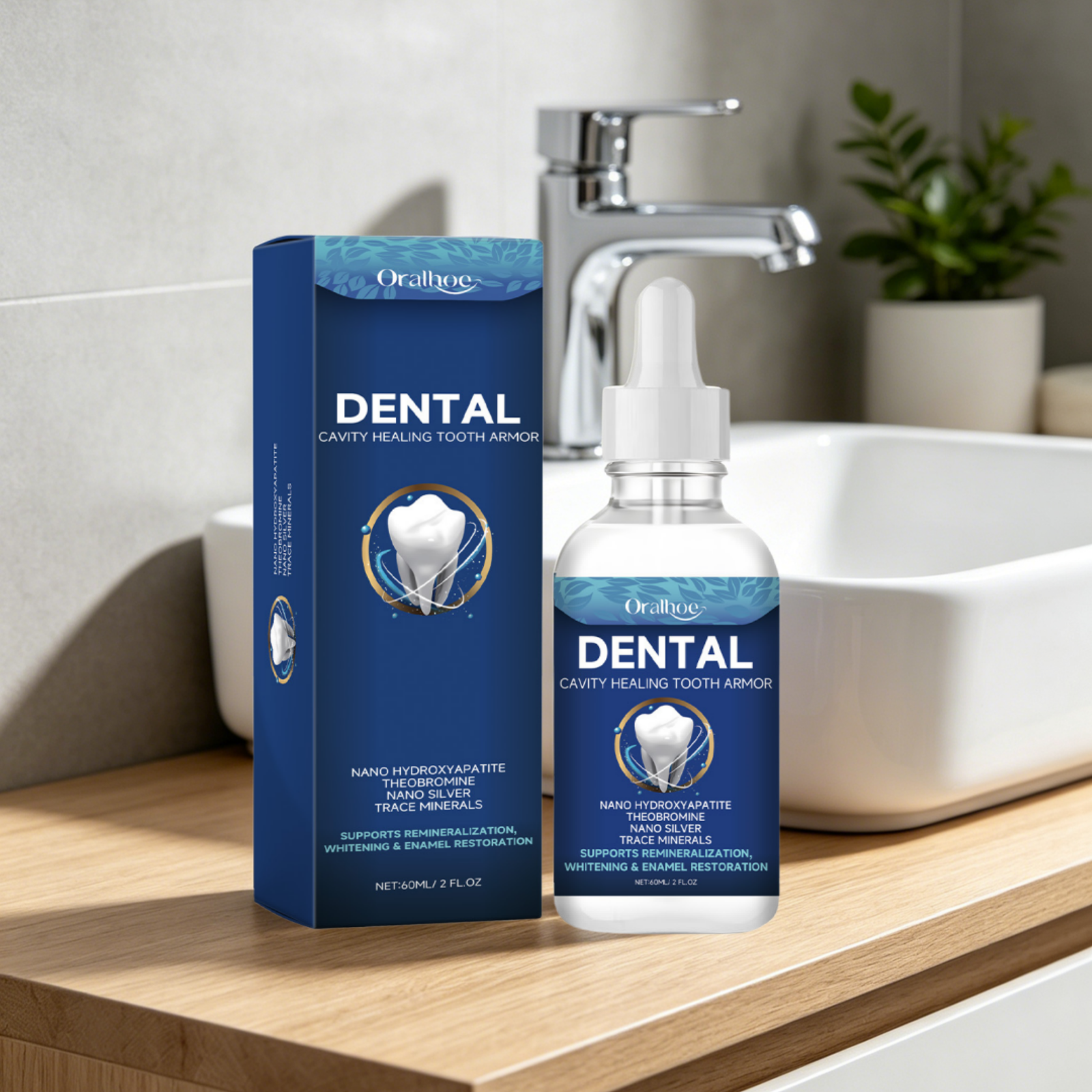 Oralhoe Dental Care Serum Teet - огляд і ціна Teeth Whitening Serum