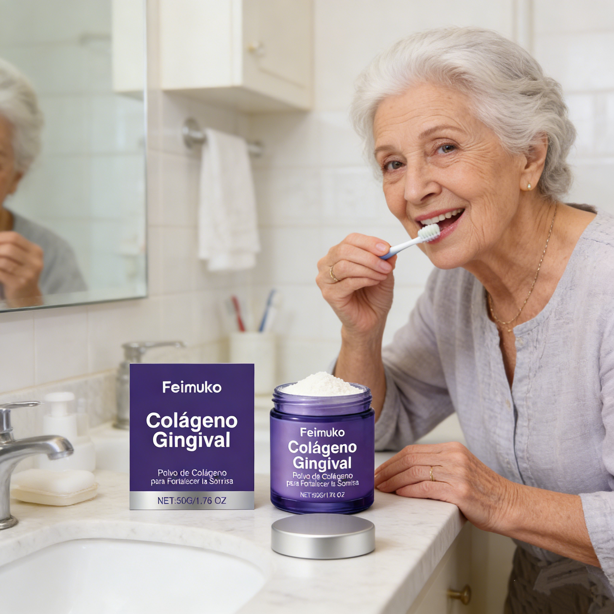 Collagen Teeth Cleaning Powder - огляд і ціна Teeth Whitening Instant
