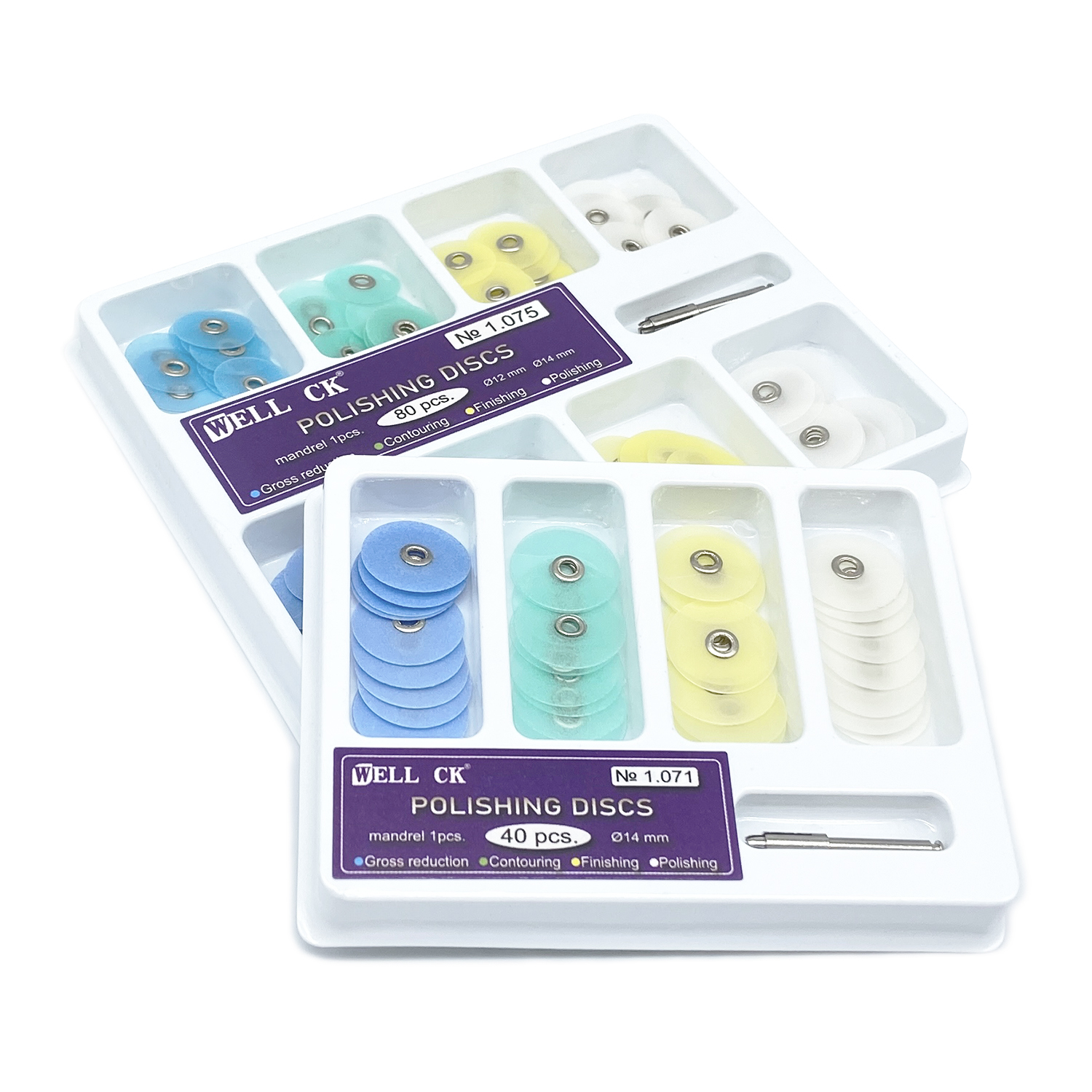 WELL CK 40/80Pcs Dental Polish - огляд і ціна Teeth Whitening Express