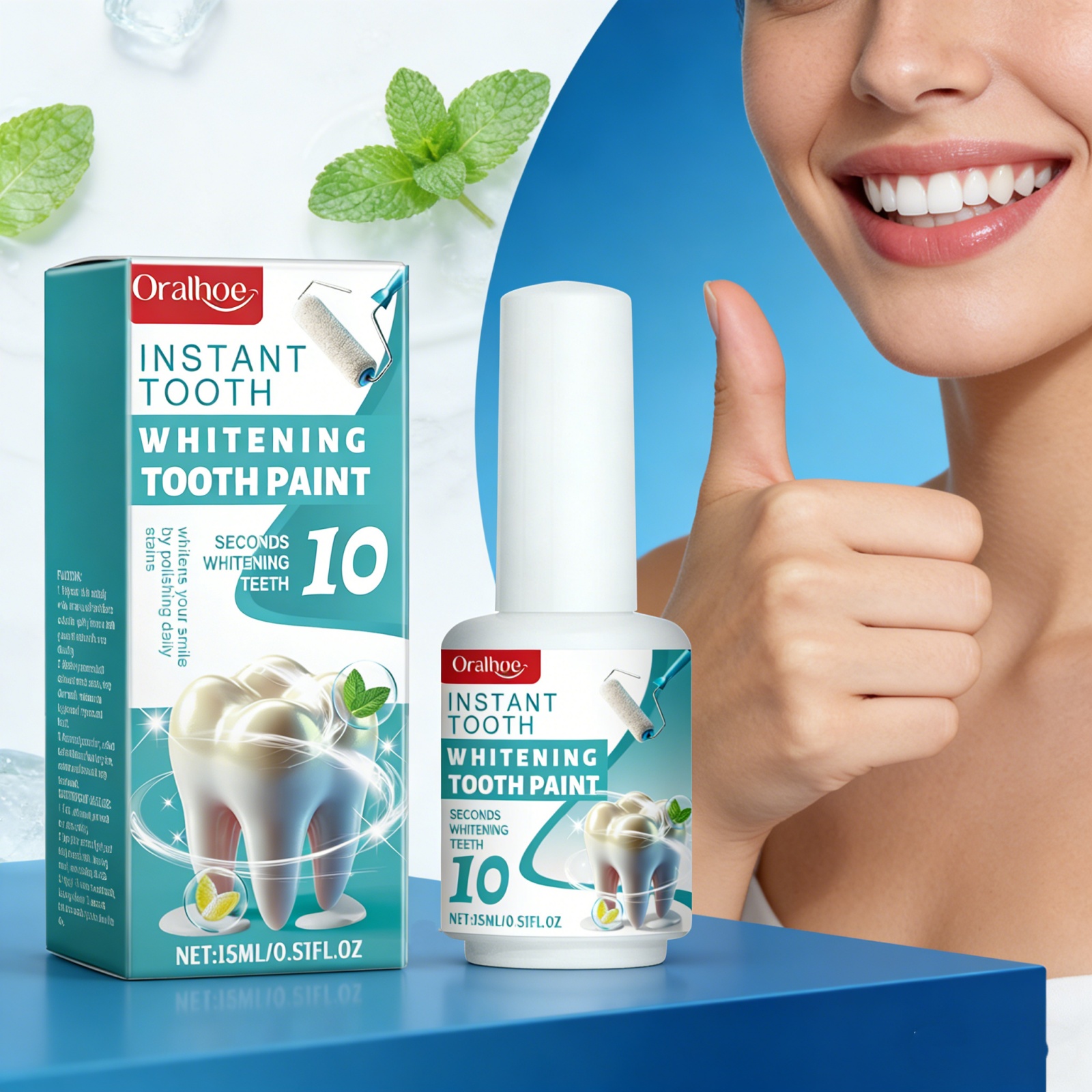 Instant Teeth Whitening Paint  - огляд і ціна Teeth Whitening Instant