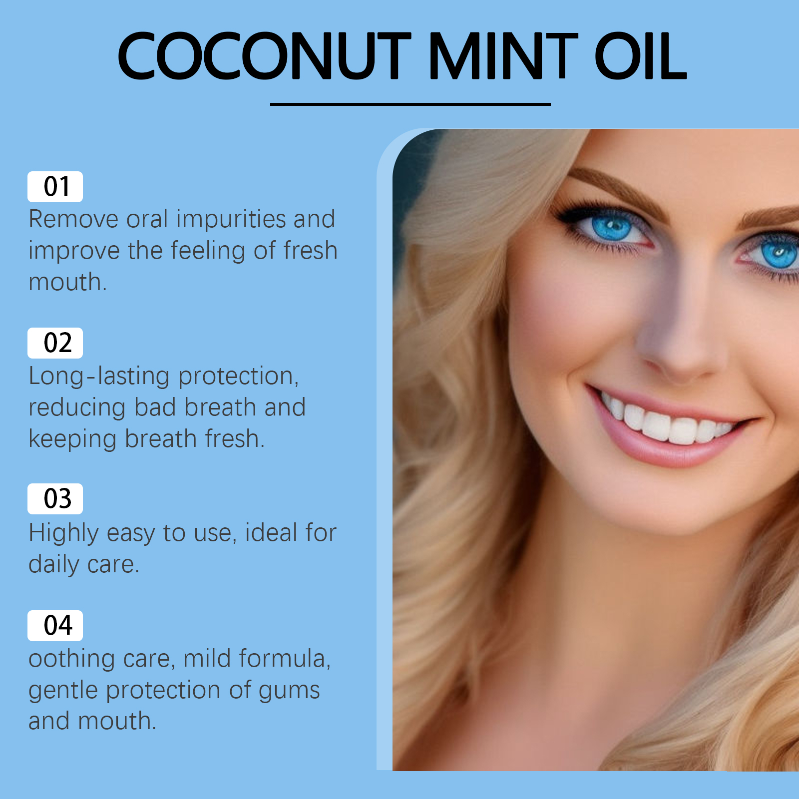 Coconut Mint Pulling Oil Mouth - огляд і ціна Teeth Whitening With Coconut Oil