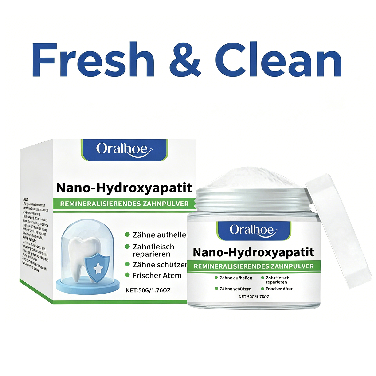 50g Nano-Hydroxyapatite Tooth  - огляд і ціна Teeth Whitening Instant