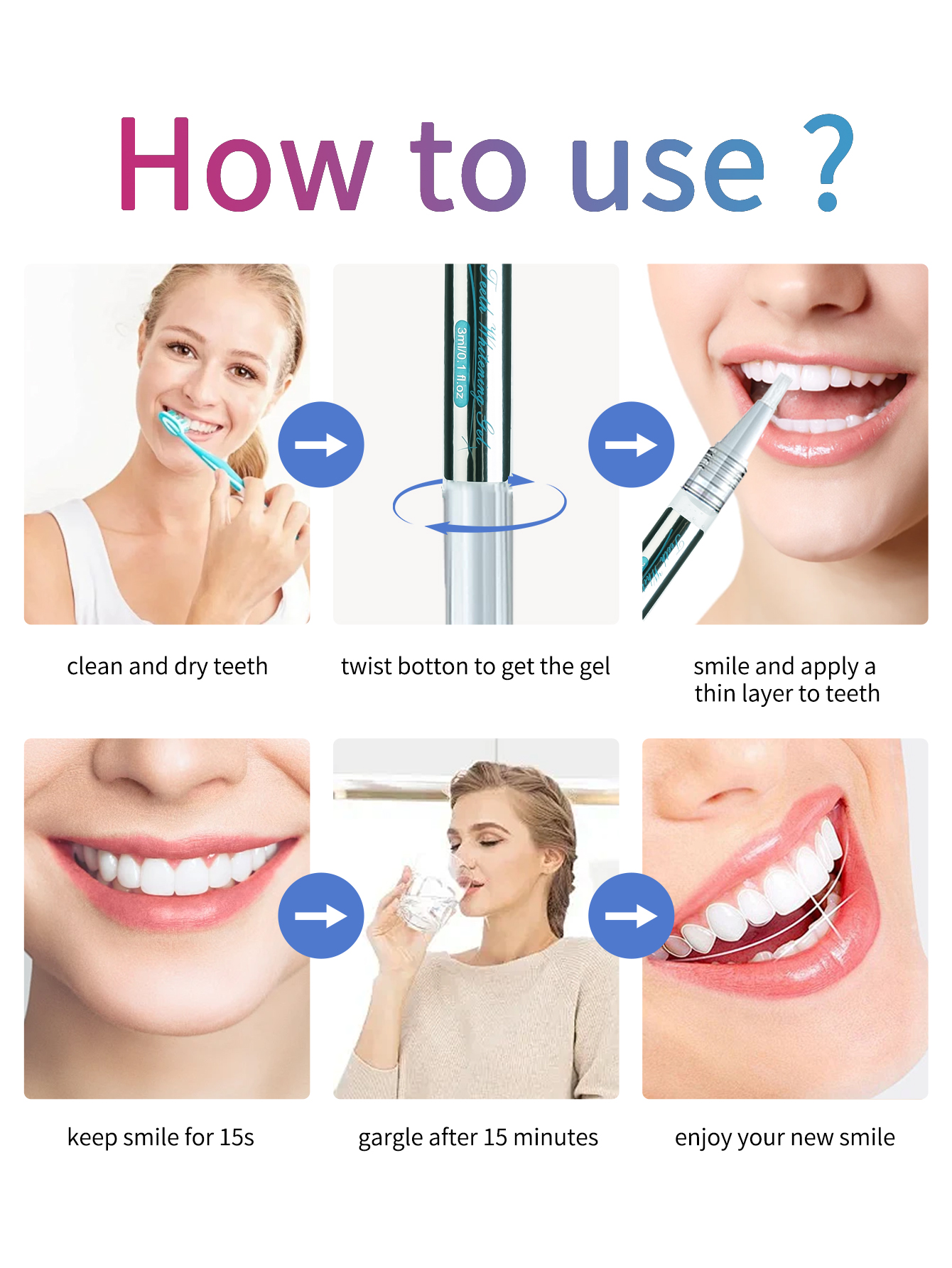 Hedva PAP+ Teeth Whitening Pen - огляд і ціна Teeth Whitening Instant