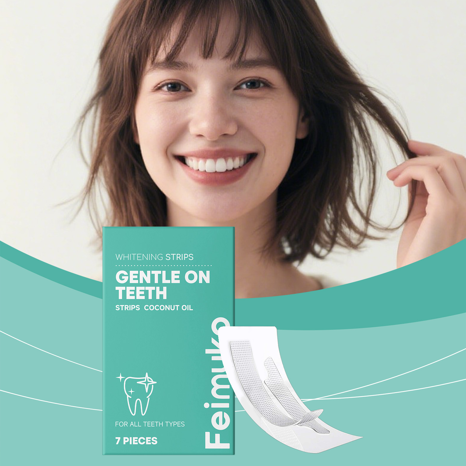 Feimuko Coconut Oil Teeth Whit - огляд і ціна Teeth Whitening With Coconut Oil