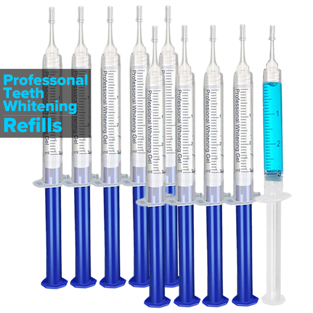 Teeth Whitening Gel Refill Syr - огляд і ціна Teeth Whitening Strips Crest