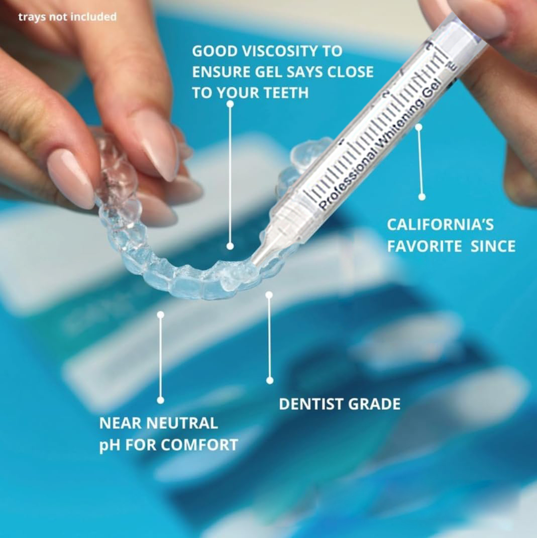 Teeth Whitening Gel Refill Syr - огляд і ціна Teeth Whitening Strips Crest