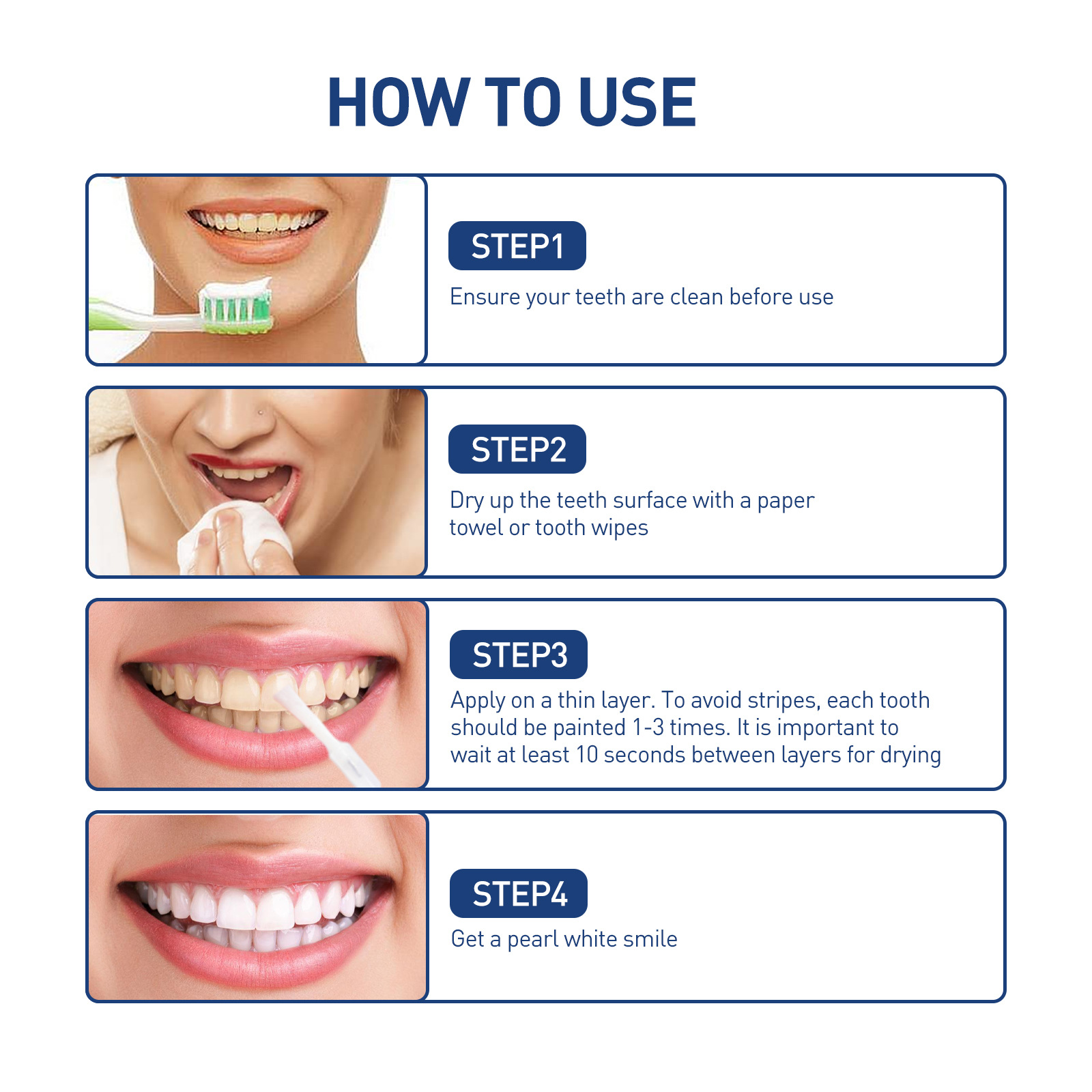 Teeth Brighten Paint Instantly - огляд і ціна Teeth Whitening Instant