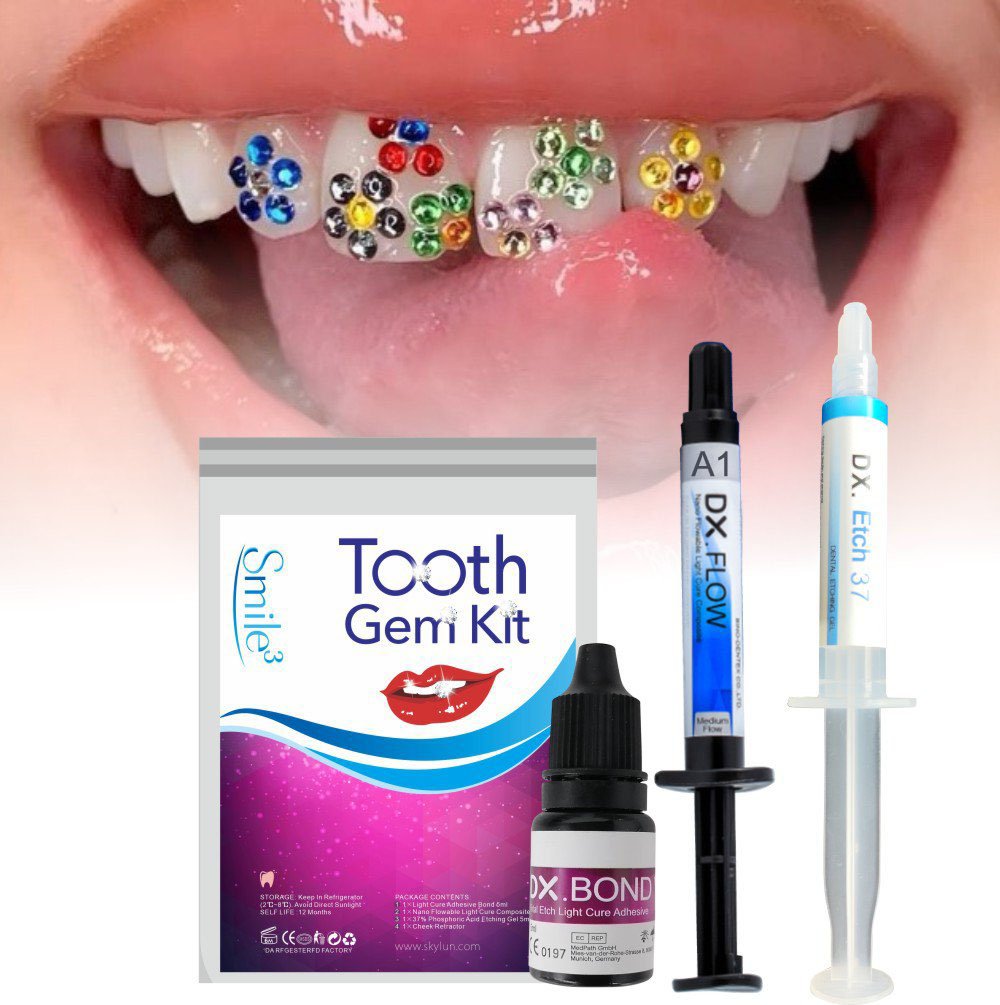HOT Tooth Gem Kit Teeth Decora - огляд і ціна Teeth Whitening Session