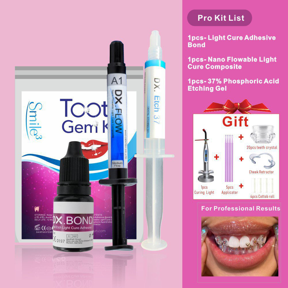 HOT Tooth Gem Kit Teeth Decora - огляд і ціна Teeth Whitening Session
