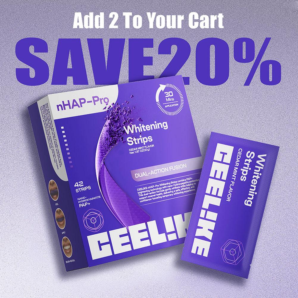 Purple Teeth Whitening Strip N - огляд і ціна Teeth Whitening Instant