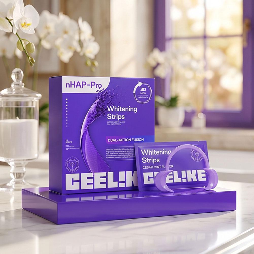 Purple Teeth Whitening Strip N - огляд і ціна Teeth Whitening Instant