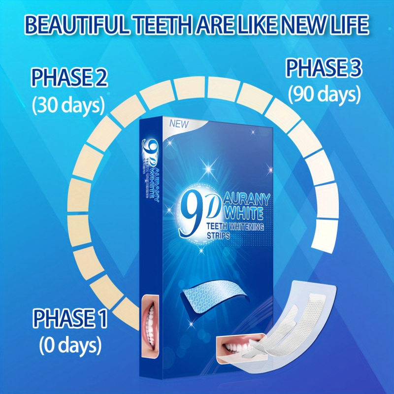 21 Pairs of 9D Aurany White Te - огляд і ціна Teeth Whitening Session