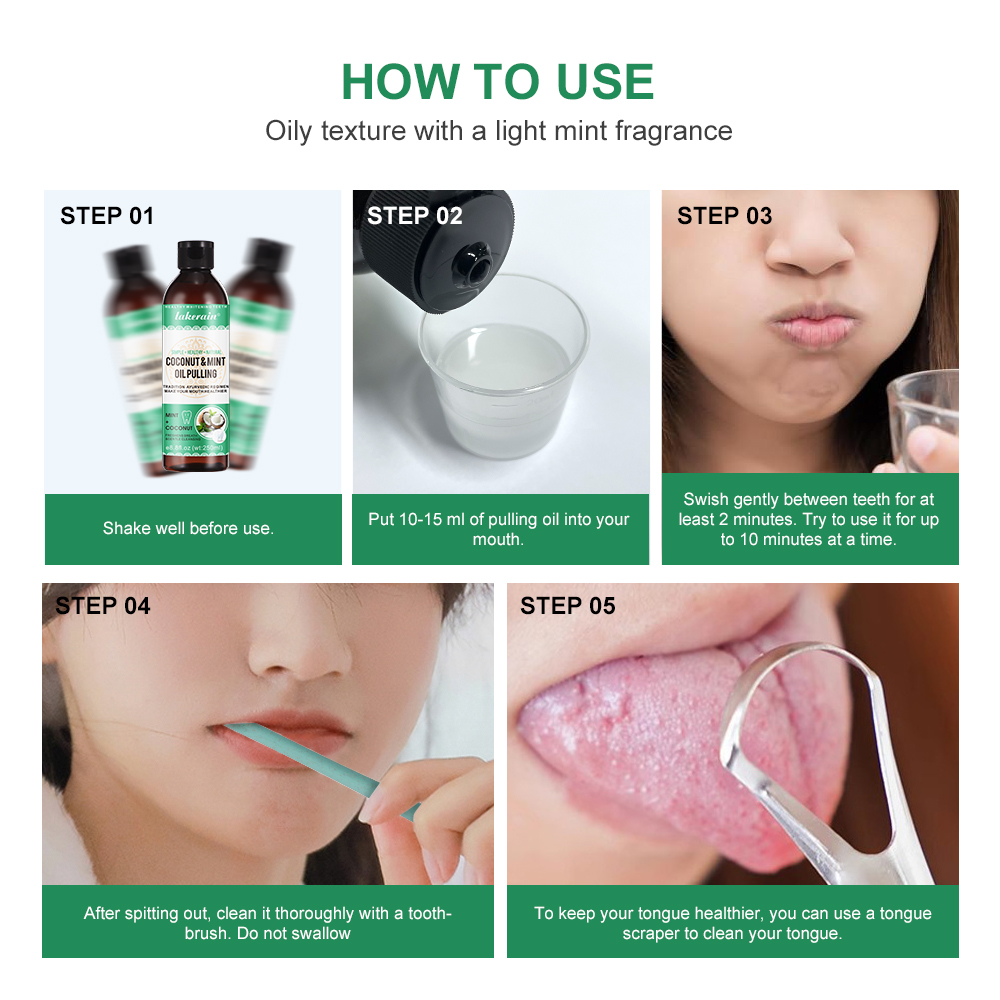 Coconut Mint Pulling Oil Mouth - огляд і ціна Teeth Whitening With Coconut Oil