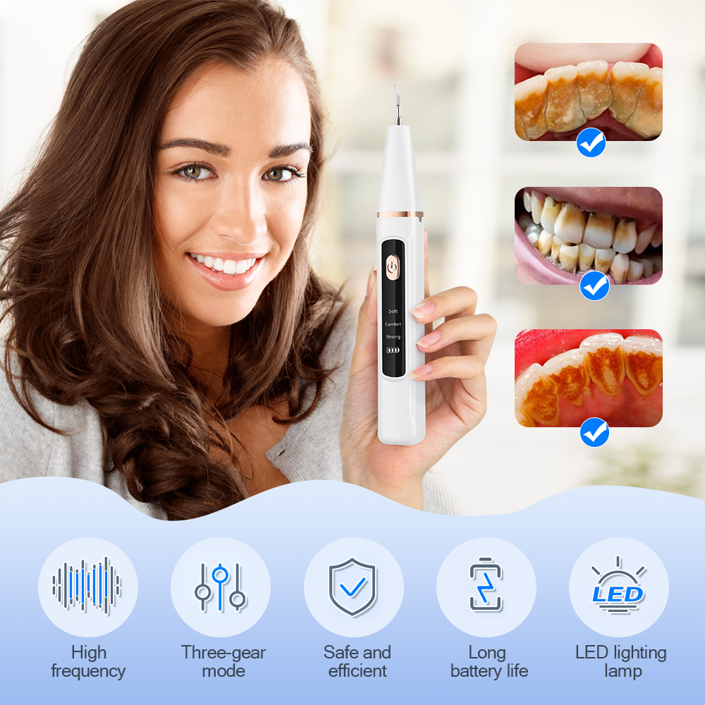 Electric Ultrasonic Dental Sca - огляд і ціна Teeth Whitening Express