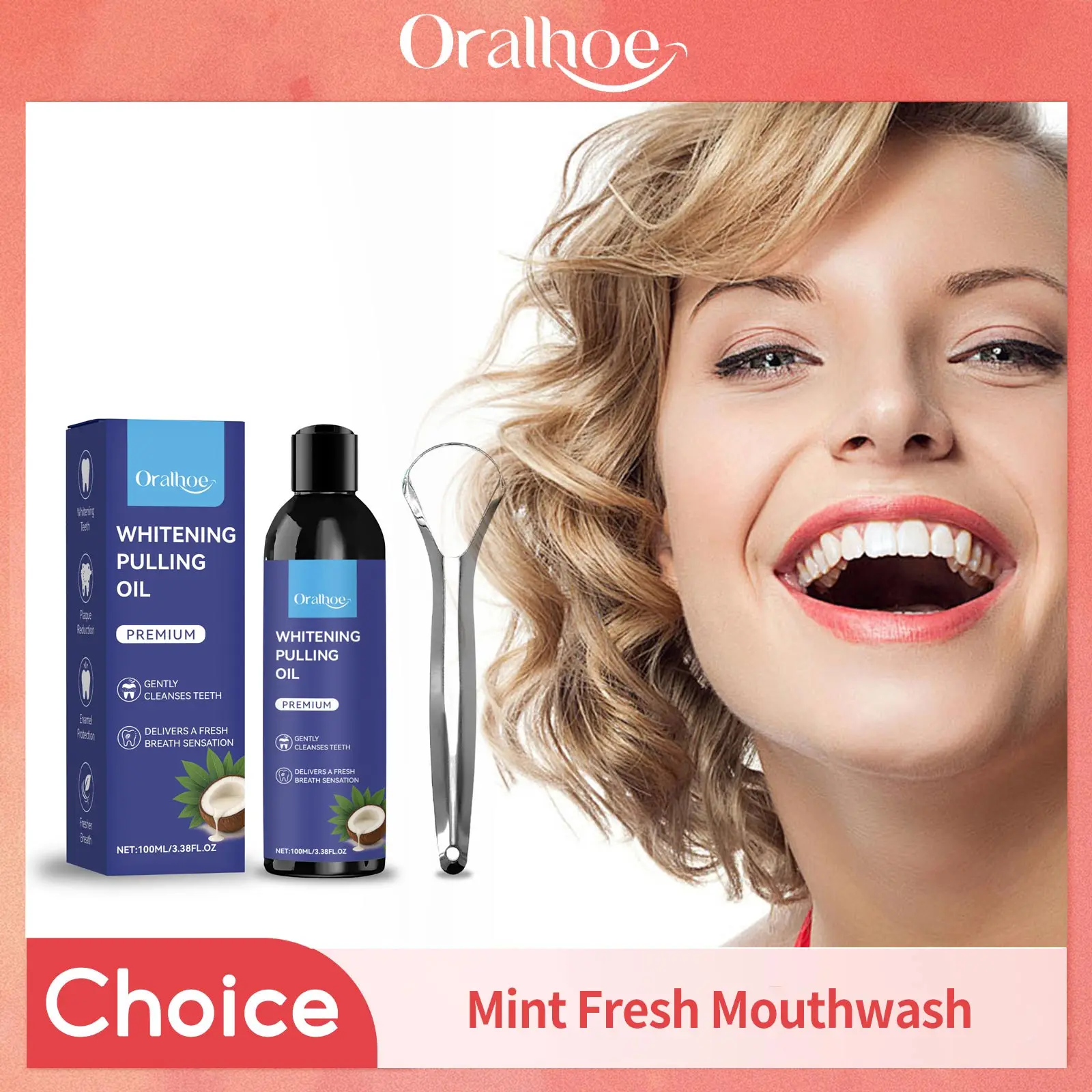 Coconut Pulling Oil With Tongu - огляд і ціна Teeth Whitening With Coconut Oil