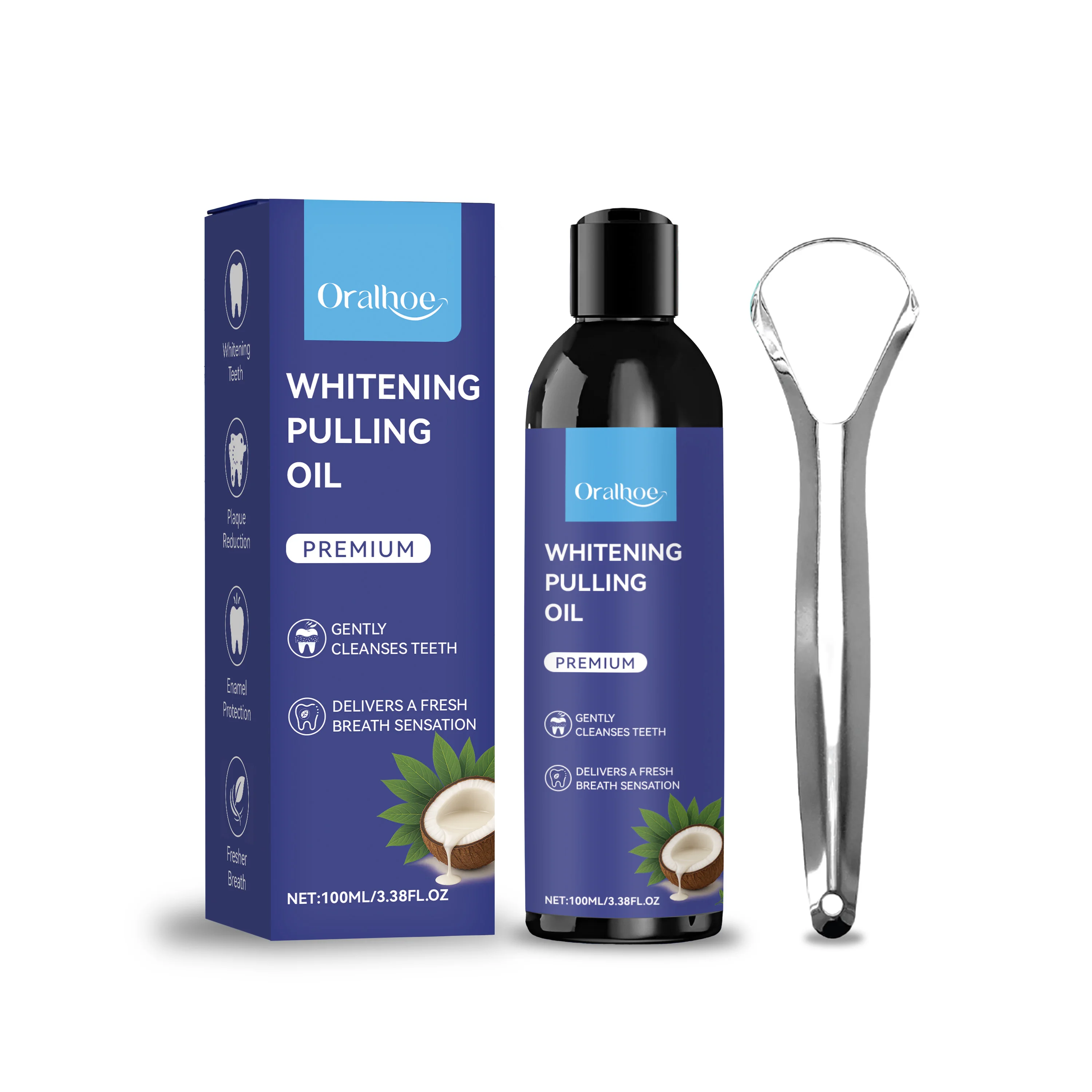 Coconut Pulling Oil With Tongu - огляд і ціна Teeth Whitening With Coconut Oil
