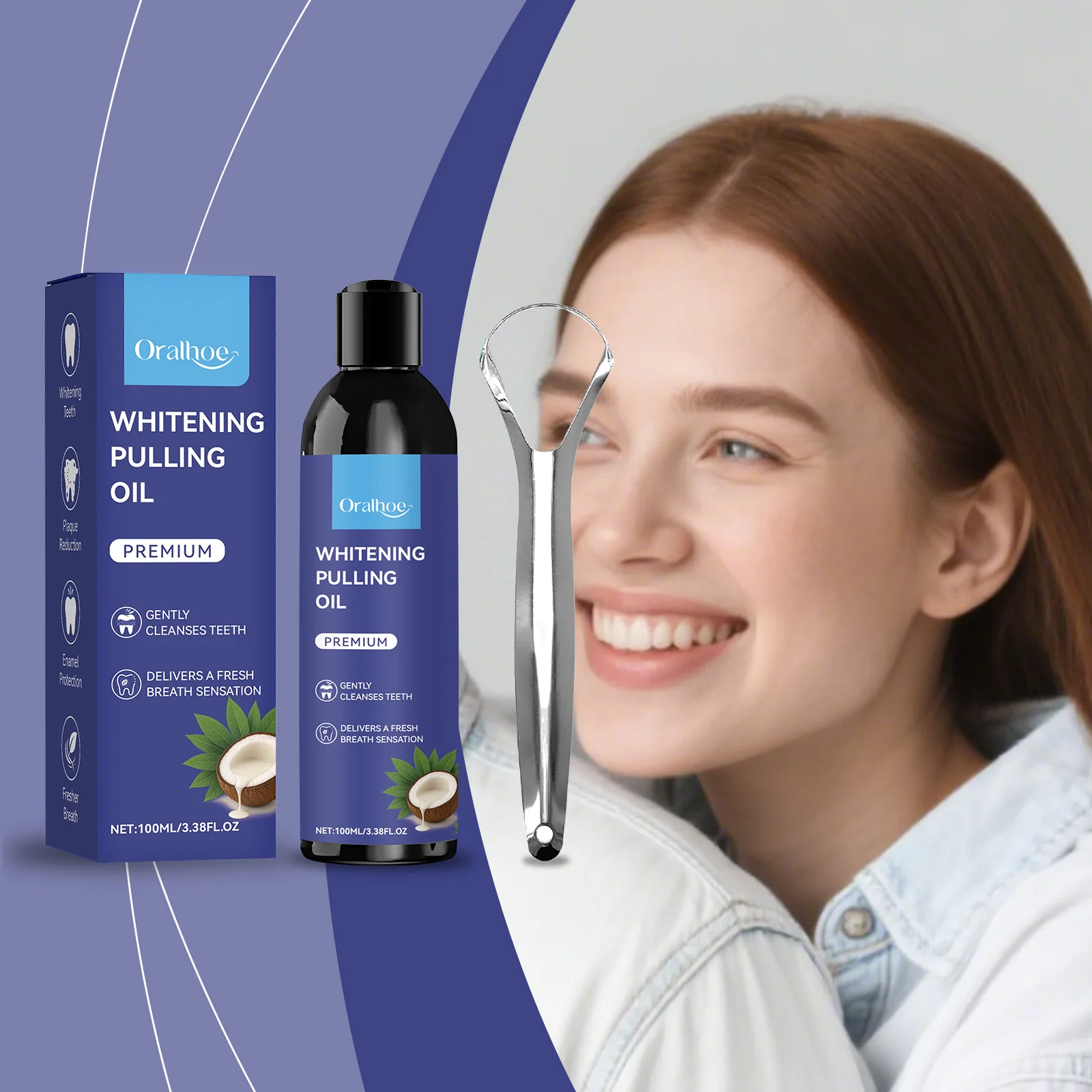 Coconut Pulling Oil With Tongu - огляд і ціна Teeth Whitening With Coconut Oil