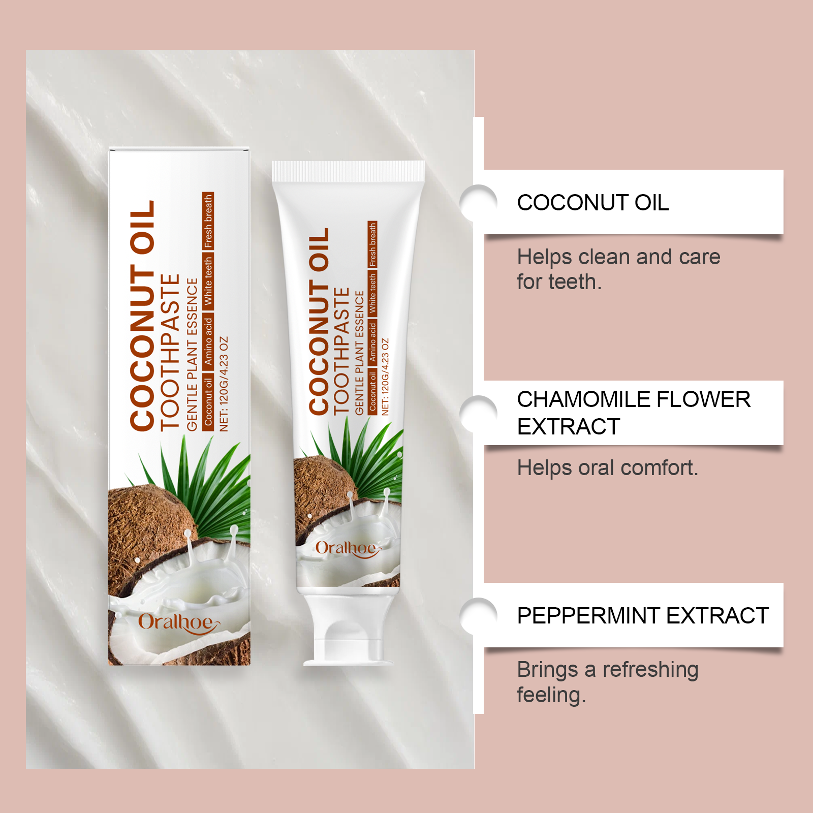 Coconut Oil Toothpaste Teeth W - огляд і ціна Teeth Whitening With Coconut Oil
