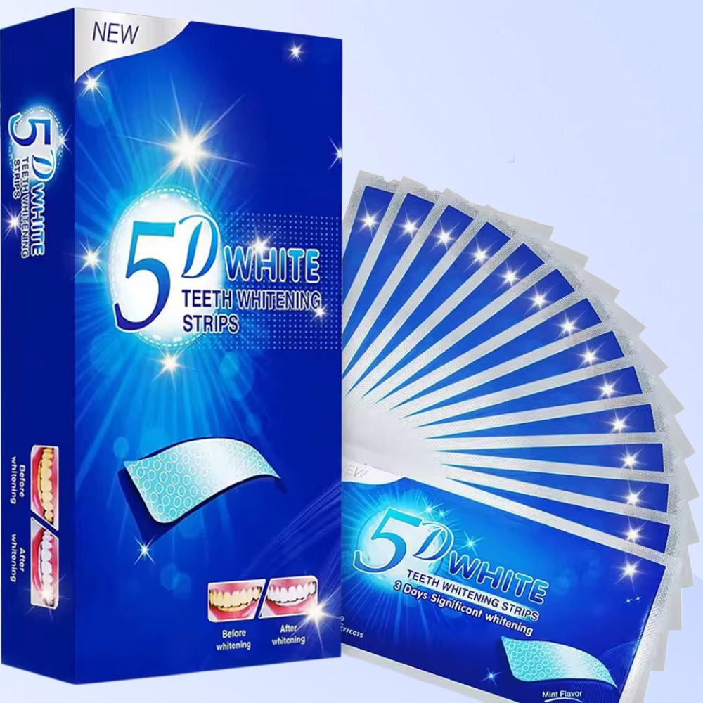 3D/5D/9D Teeth Whitening Strip - огляд і ціна Teeth Whitening Strips Crest