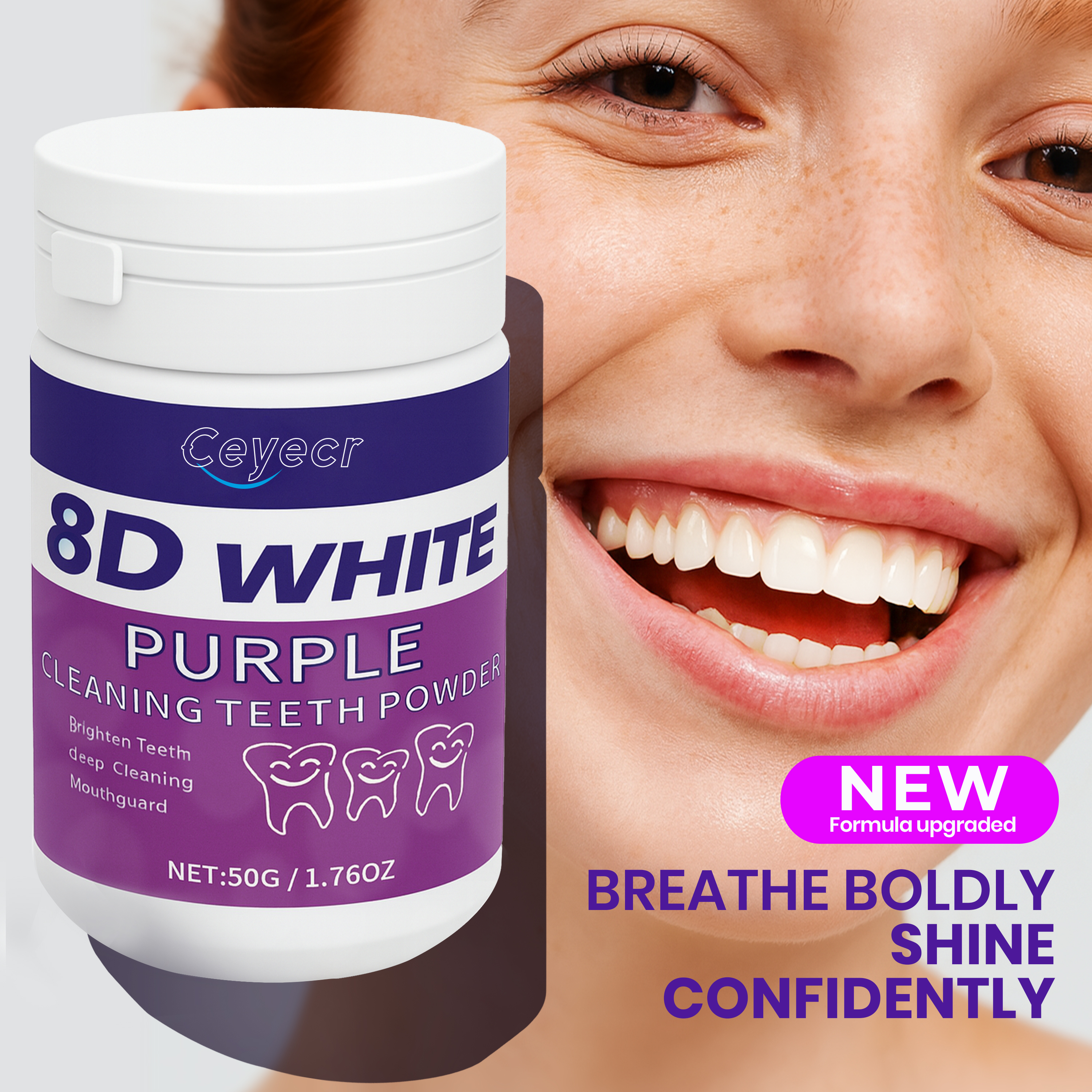 8D white Teeth Whitening Powde - огляд і ціна Teeth Whitening Instant