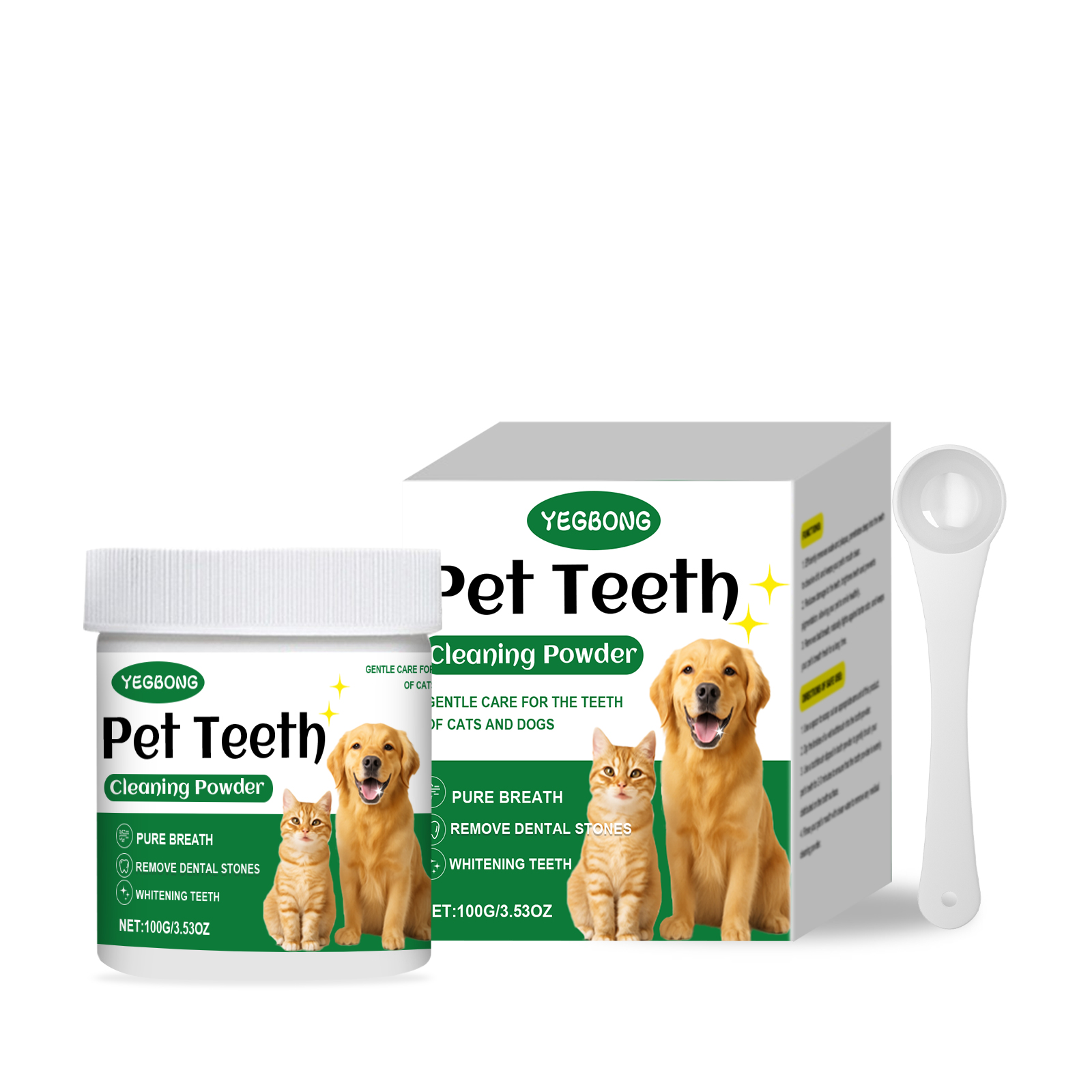Pet Teeth Cleaning Powder Redu - огляд і ціна Teeth Whitening Instant