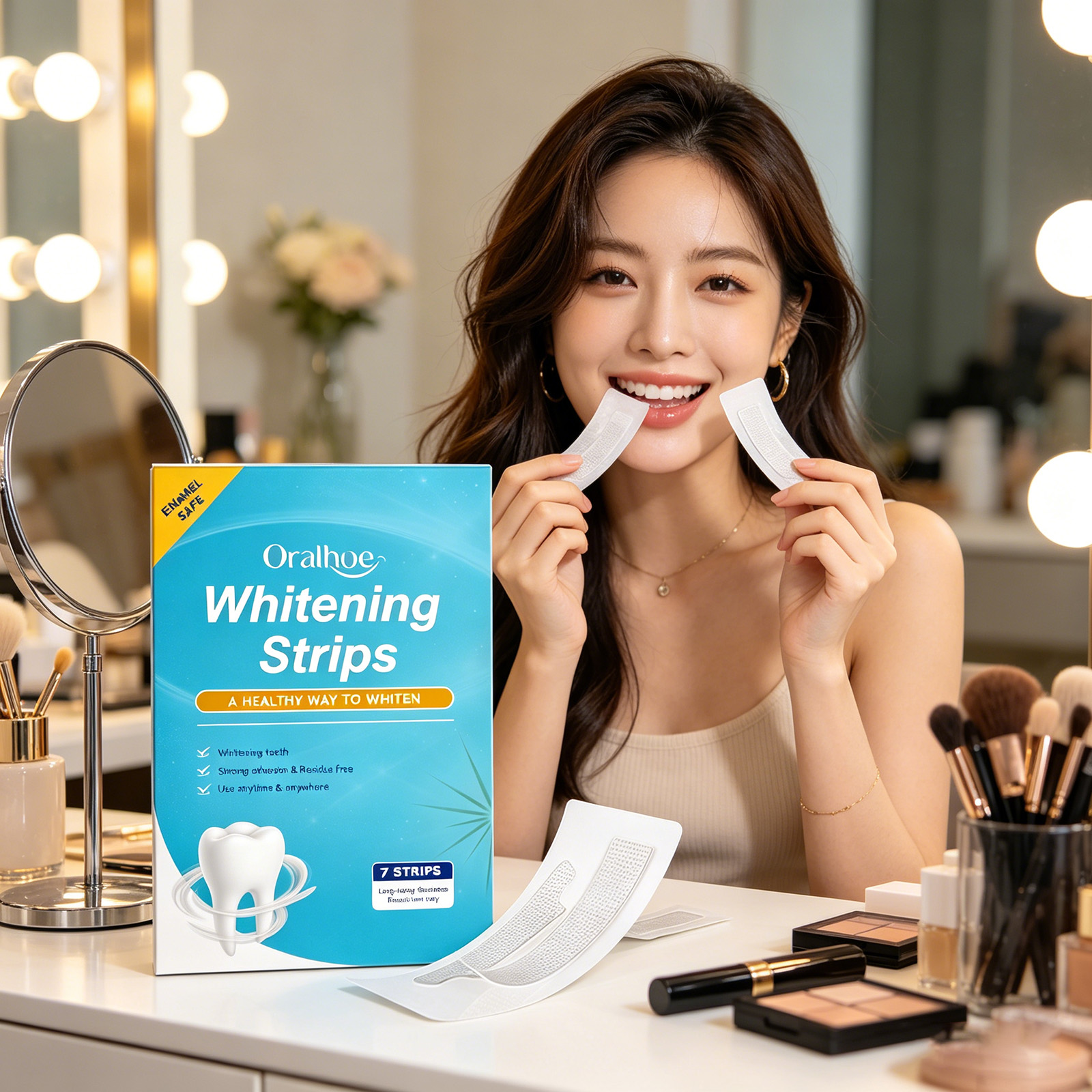 Oralhoe Teeth Whitening Strips - огляд і ціна Teeth Whitening With Coconut Oil