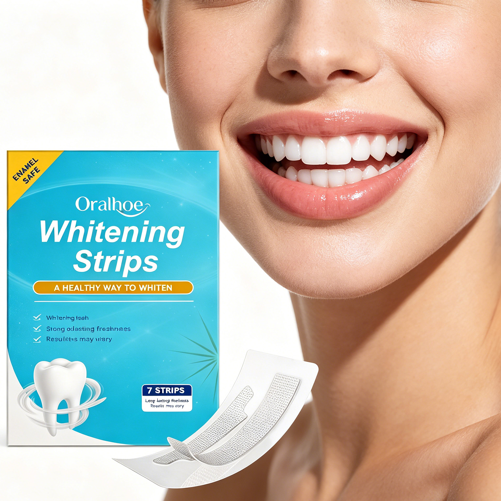 Oralhoe Teeth Whitening Strips - огляд і ціна Teeth Whitening With Coconut Oil
