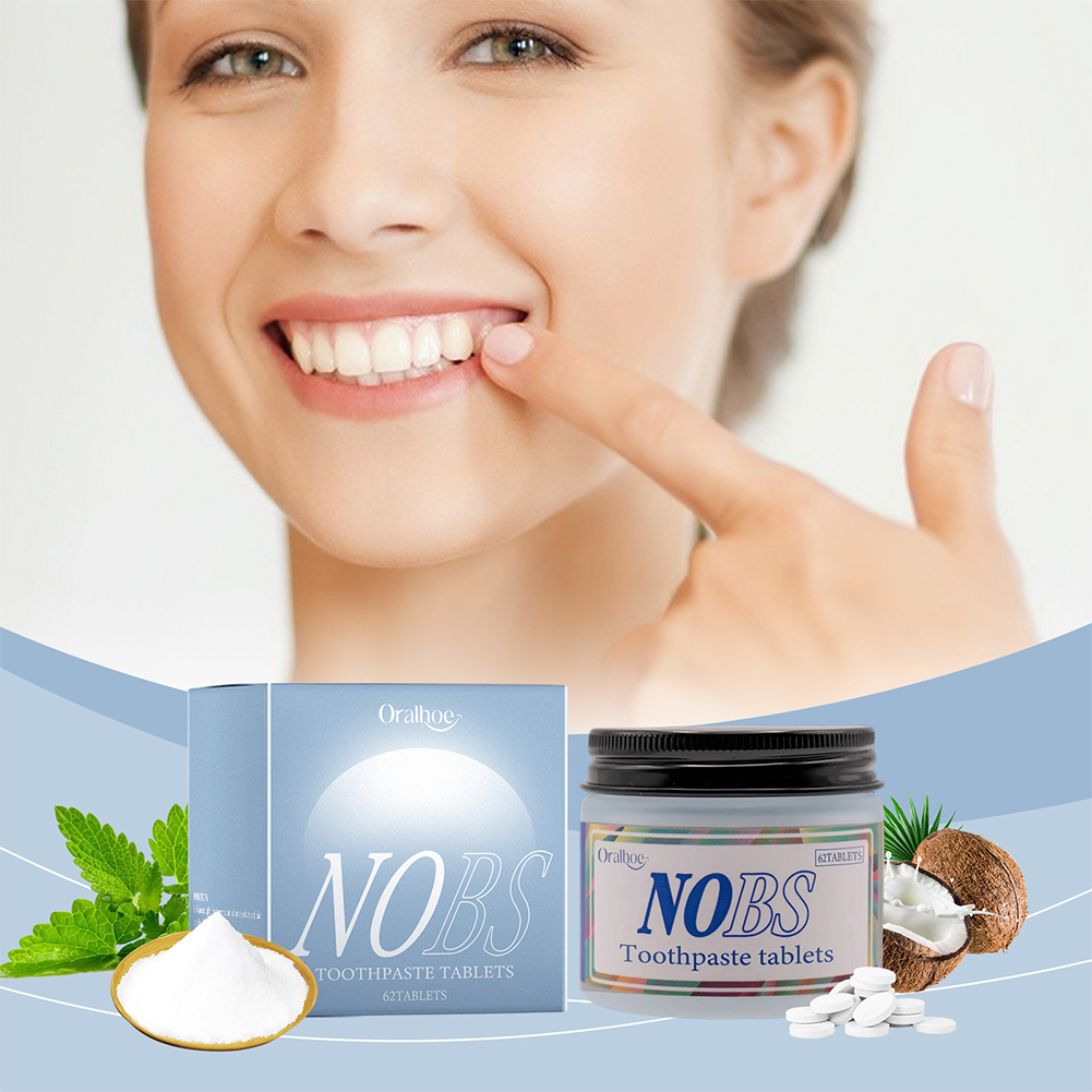 NOBS Toothpaste Tablets - Nano - огляд і ціна Teeth Whitening With Coconut Oil