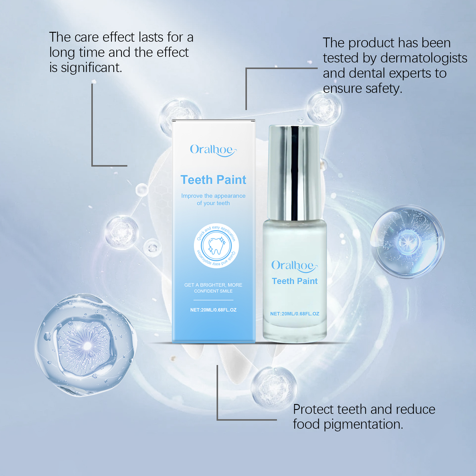 20ml Teeth Whitening Paint - I - огляд і ціна Teeth Whitening Instant