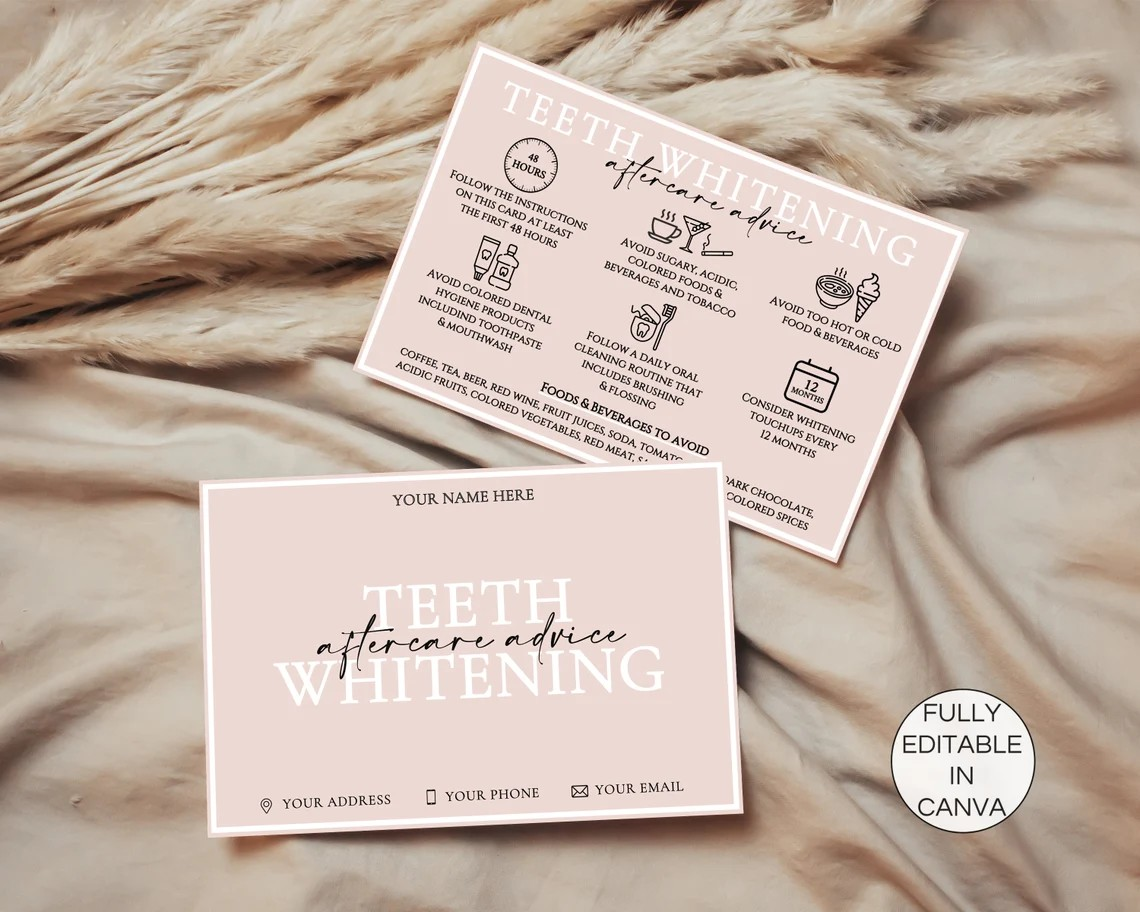 Custom Teeth Whitening Afterca - огляд і ціна Teeth Whitening After Care