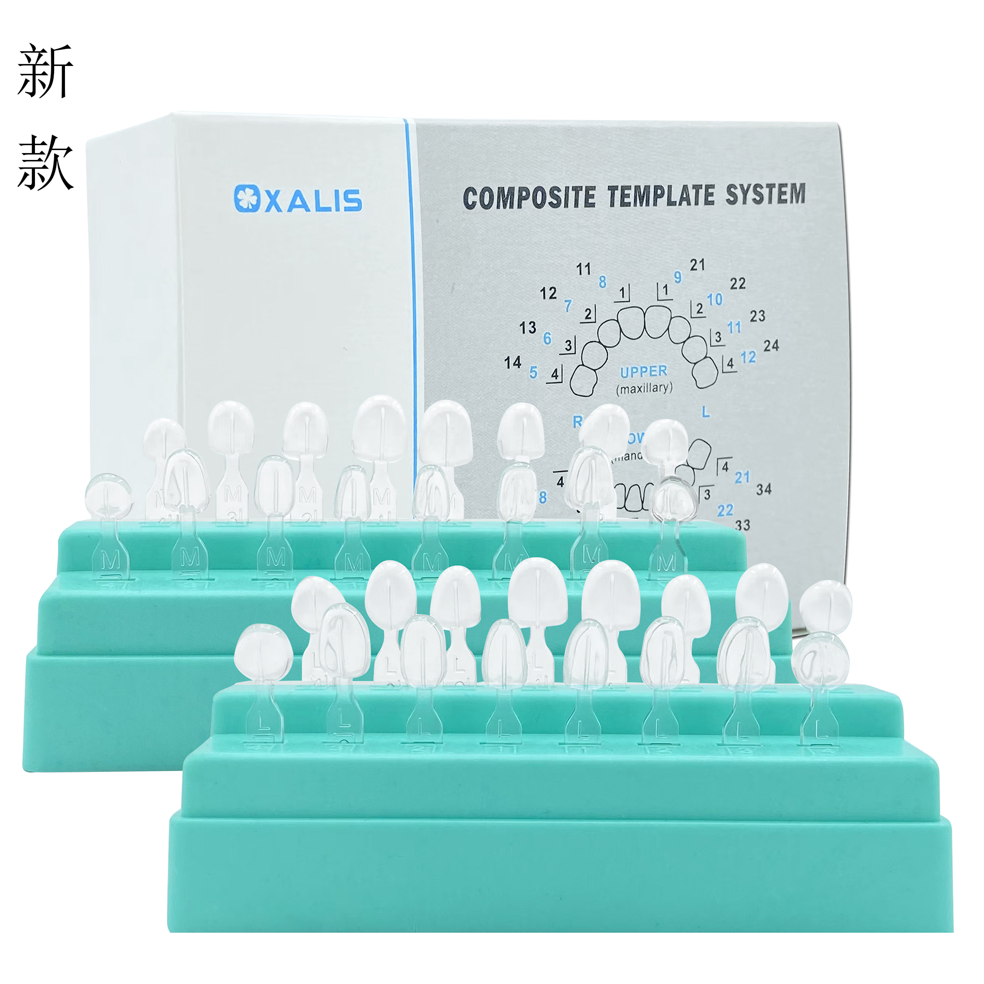 32pcs/Set Dental Veneer Mould  - огляд і ціна Teeth Whitening Moulds