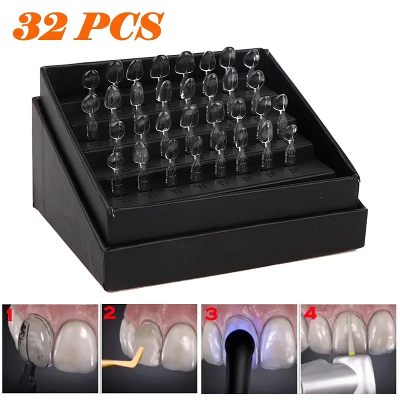 32pcs Dental Veneer Mould Kit  - огляд і ціна Teeth Whitening Moulds