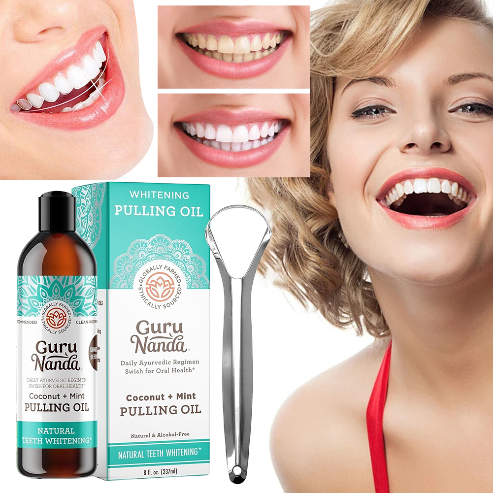 Coconut Mint Pulling Oil Mouth - огляд і ціна Teeth Whitening With Coconut Oil