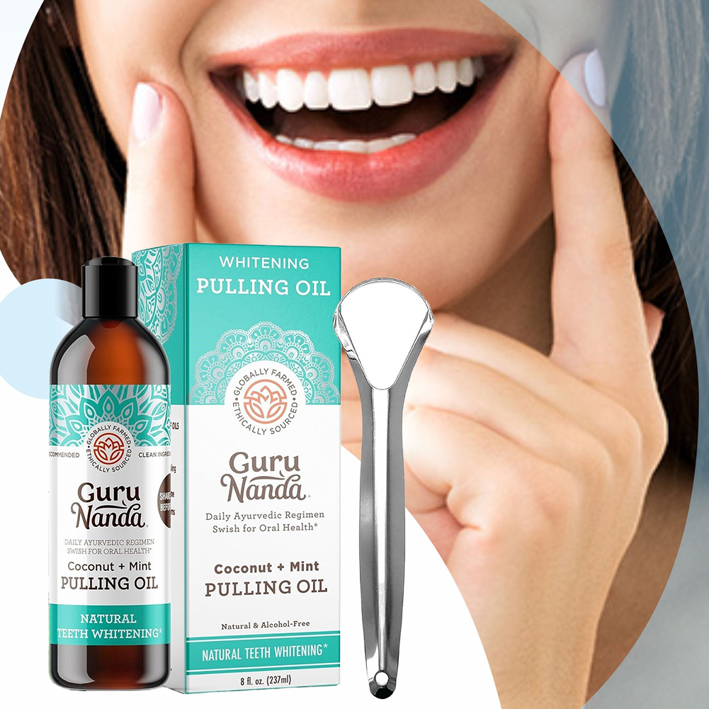Coconut Mint Pulling Oil Mouth - огляд і ціна Teeth Whitening With Coconut Oil