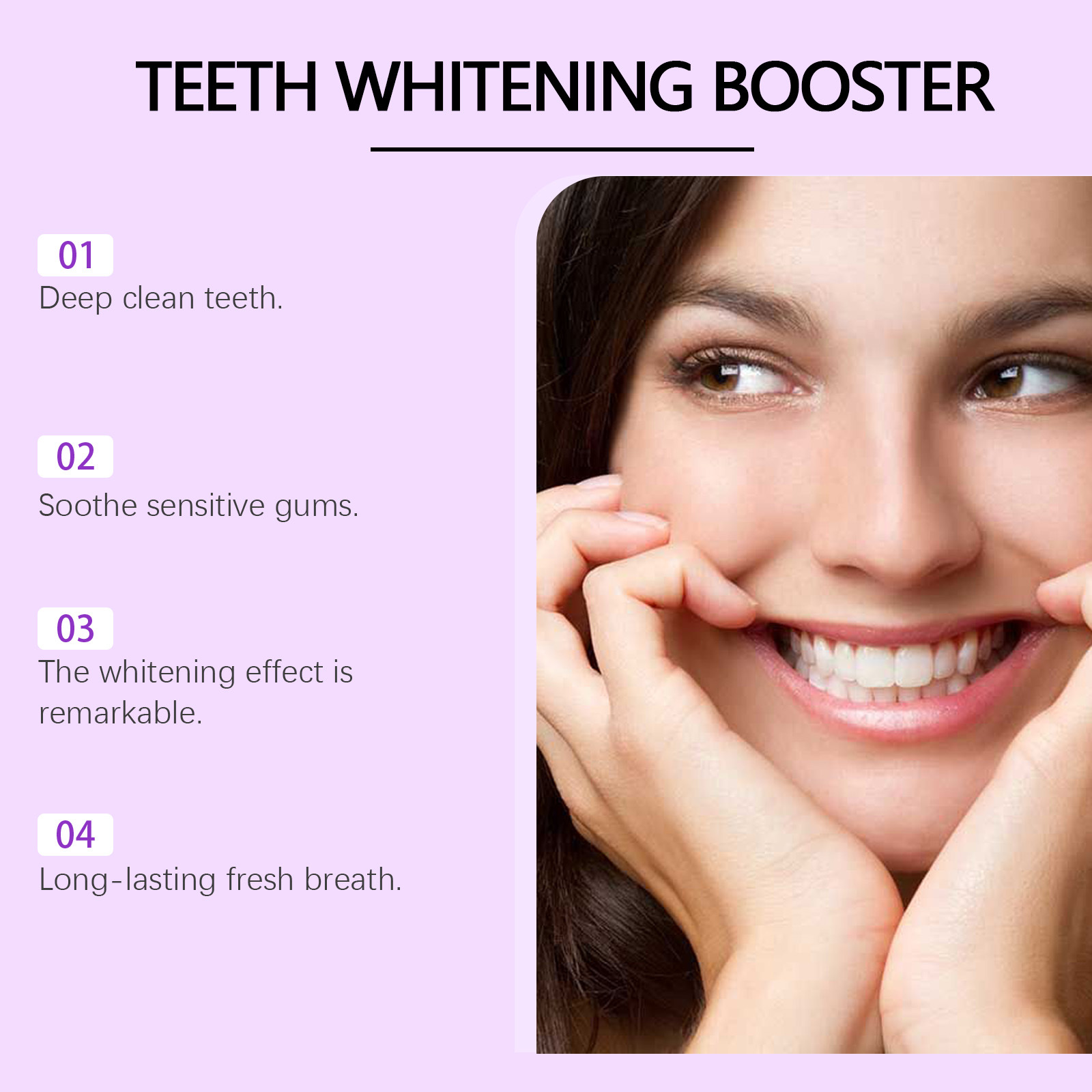 Feimuko Purple Serum Teeth Whi - огляд і ціна Teeth Whitening Serum