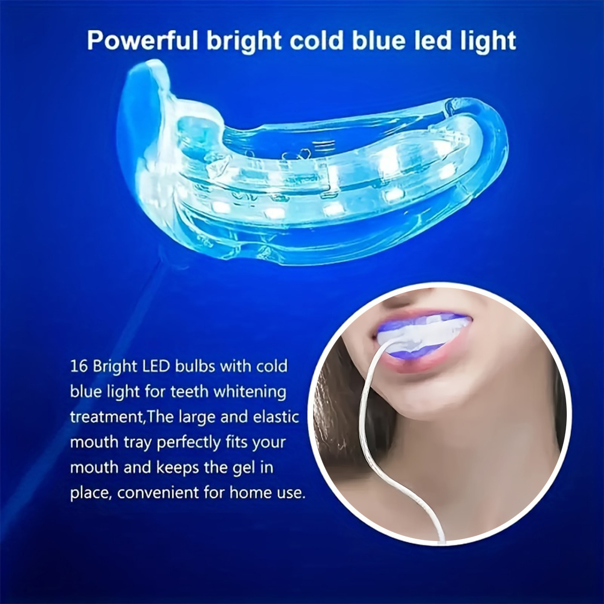Portable Teeth Whitening Lamp  - огляд і ціна Teeth Whitening Session